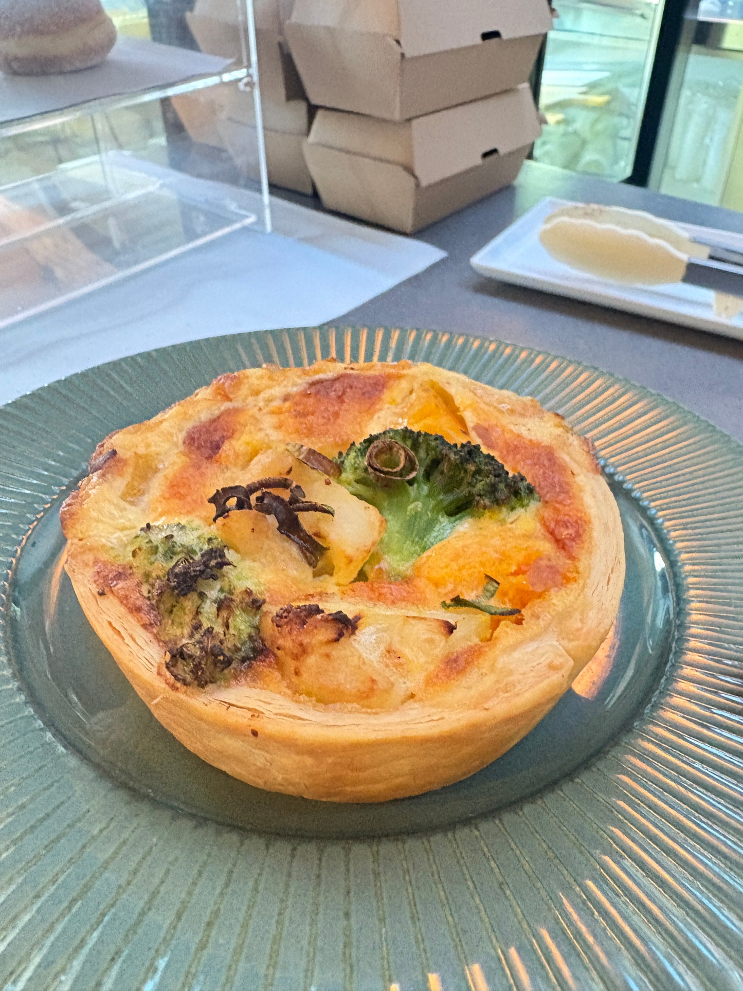 Pumpkin&Broccoli Quiche