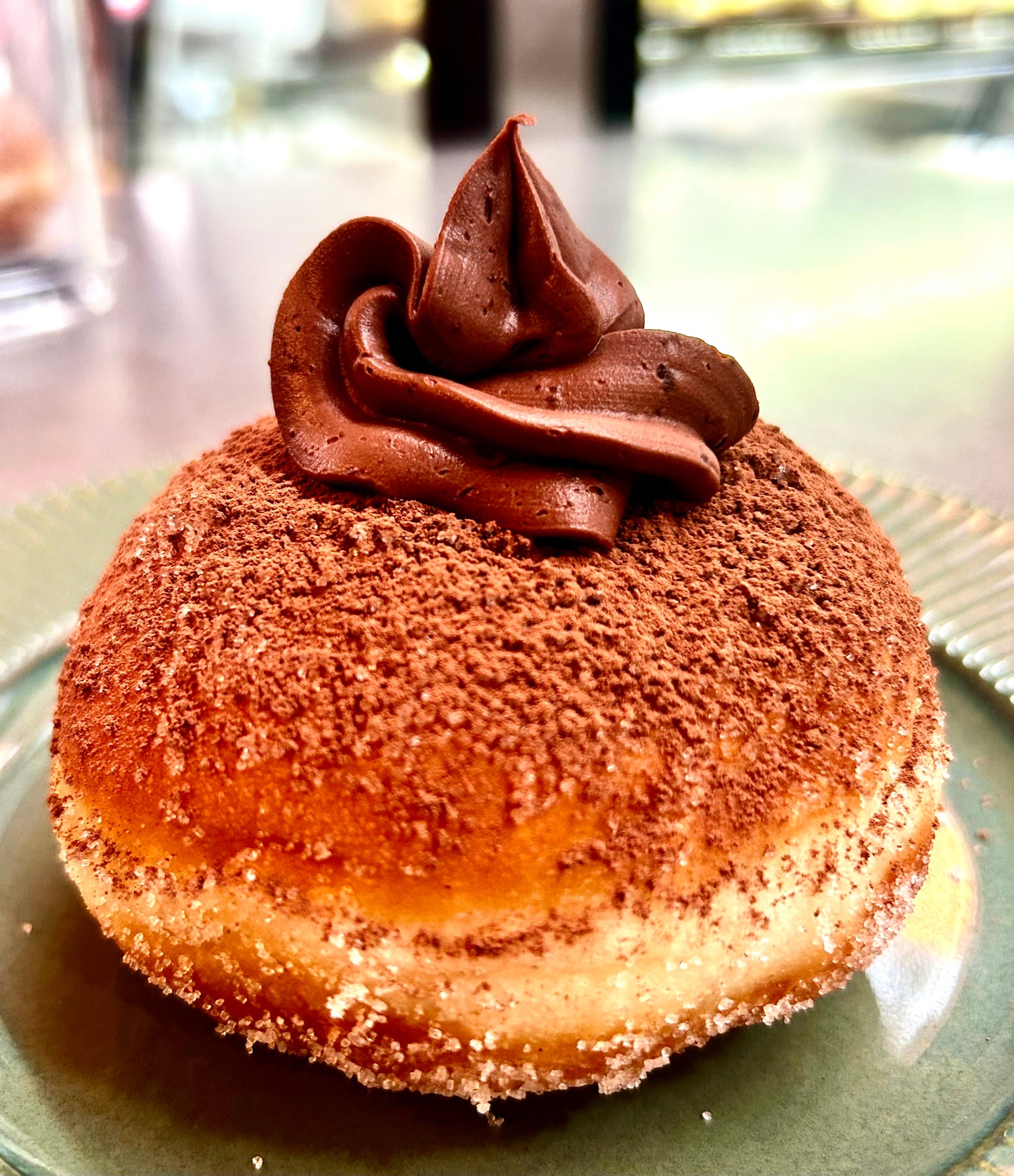 CHOCOLATE GANACHE DOGHNUT