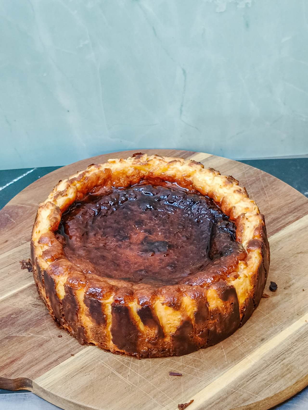 CLASSIC BASQUE CHEESECAKE