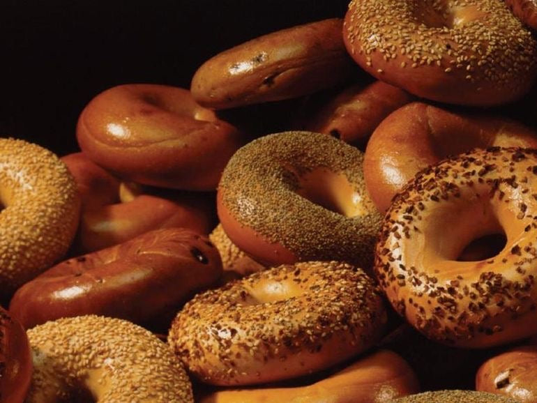 plain bagel combo