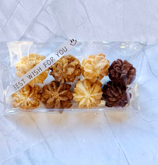 FLOWER BUTTER COOKIES 8pcs