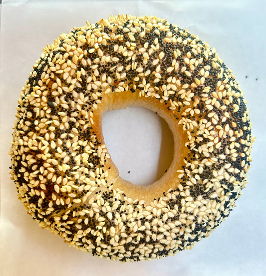 POPPY SEEDS AND SASEME BAGEL