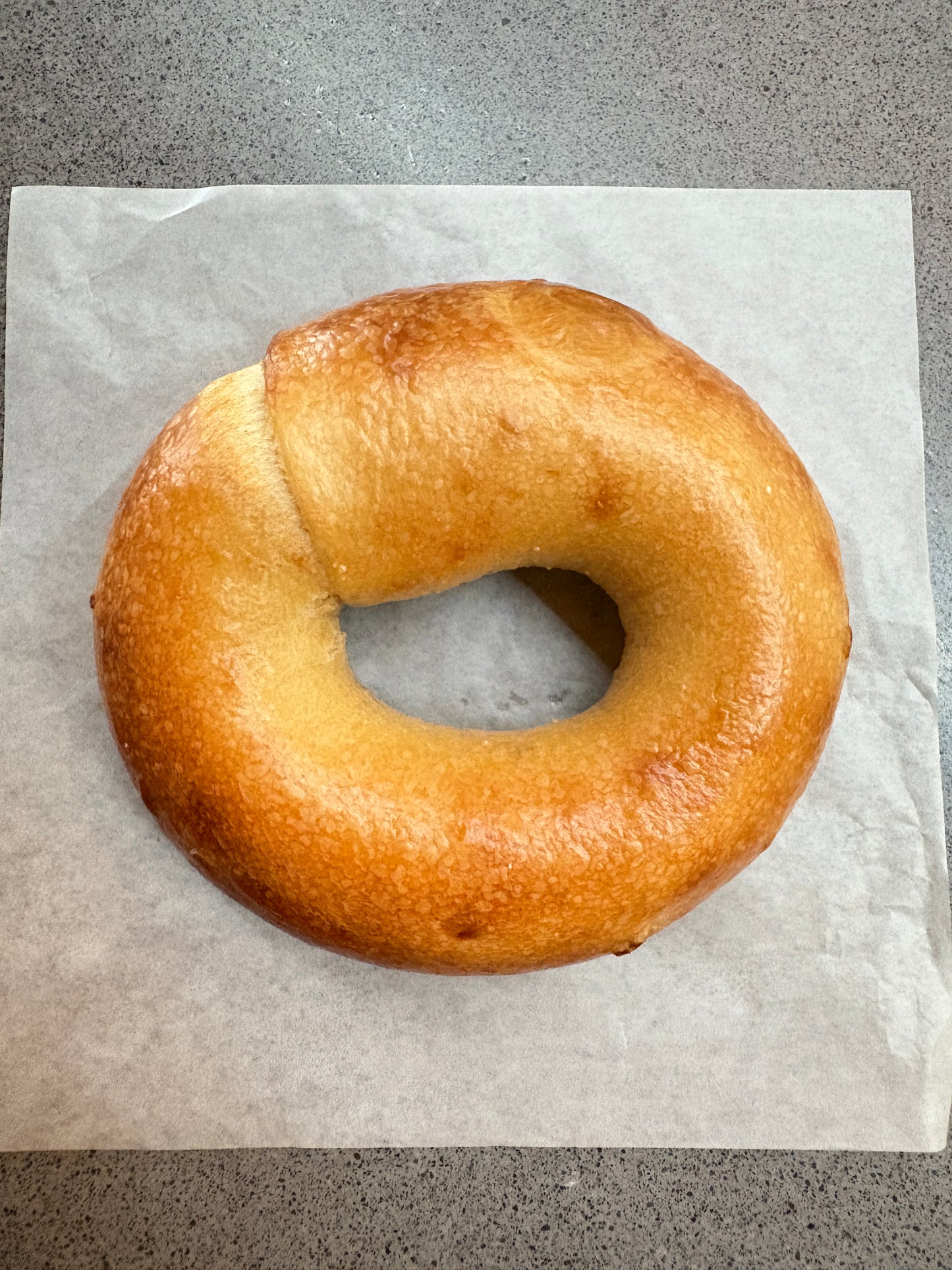 CARAMELIZED ONION BAGEL