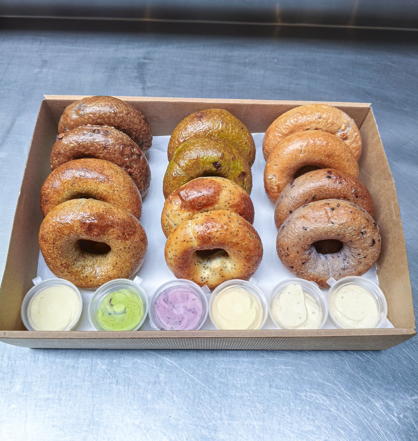 BAGEL WITH SPREAD SWEET COMBO